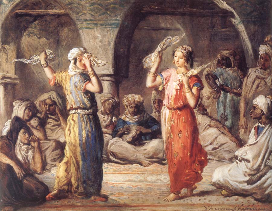 Theodore Chasseriau Dance of the Kerchiefs